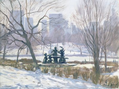 Socha Alenky v říši divů, Central Park, New York, 1997 od Julian Barrow