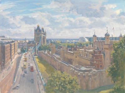 Tower Bridge a Tower of London, 2010 od Julian Barrow