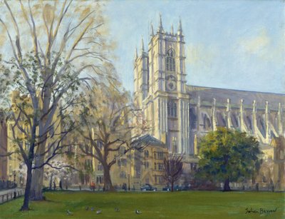 Westminsterské opatství z Deans Yardu od Julian Barrow