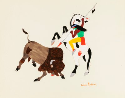 Lovec bizonů od Julian Martinez
