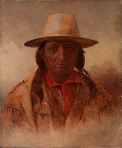Sedící býk od Julian Scott