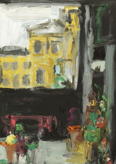 Pod mostem - květinářství, 2014, od Julie Held