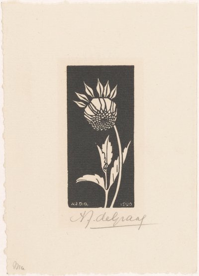 Jiřina od Julie de Graag (signed by artist)