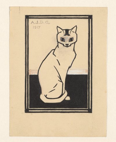 Kat od Julie de Graag (signed by artist)