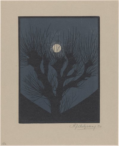 pondělní noc od Julie de Graag (signed by artist)