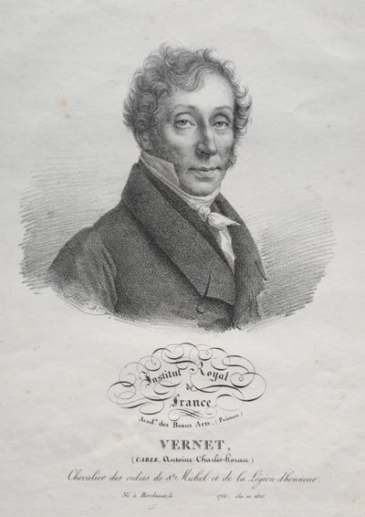 Carl Vernet od Julien Leopold Boilly