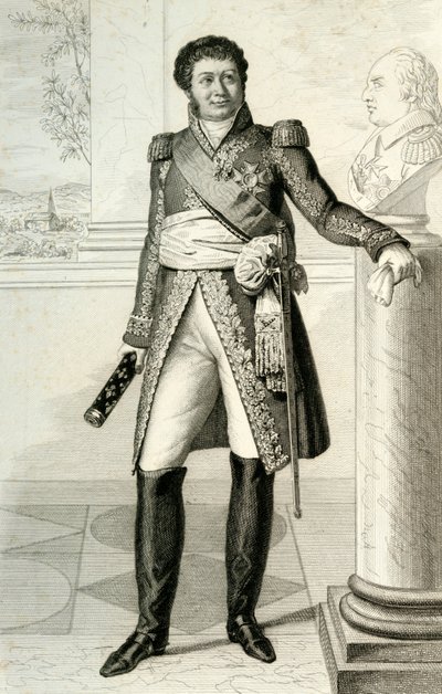 Henri Jacques-Guillaume Clarke, 1804, 1839. od Julien Leopold Boilly