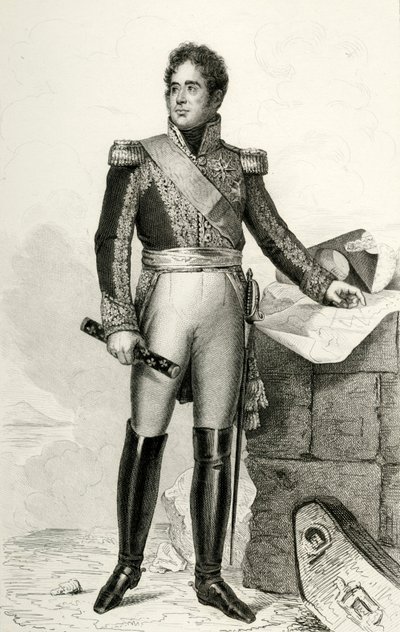 Jacques Lauriston, 1804, 1839. od Julien Leopold Boilly