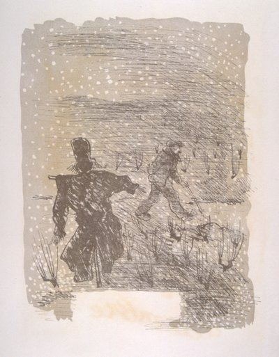 Humorné víno ilustrace 1946.Ilustration by Julien Pavil od Julien Pavil