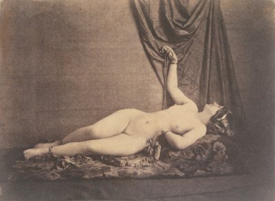 [Ležící ženský akt], ca. 1853. od Julien Vallou de Villeneuve