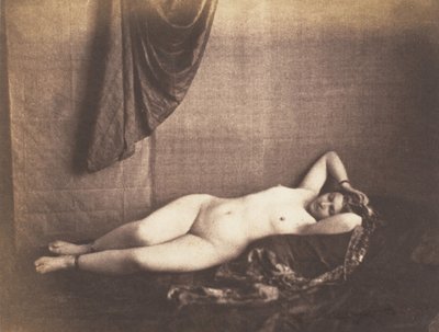 [Ležící akt], 1851-53. od Julien Vallou de Villeneuve