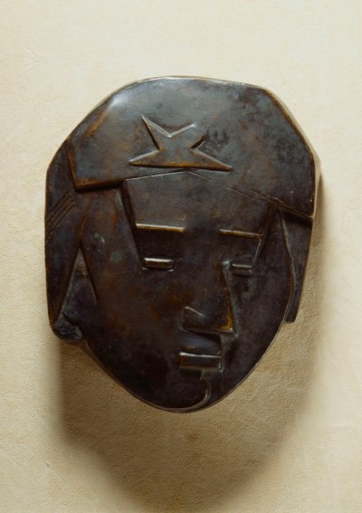 Face of Teenager; Tvář dospívající dívky, c.1928-1929 od Julio Gonzalez