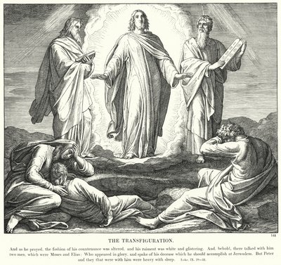 Proměna (rytina) od Julius (after) Schnorr von Carolsfeld