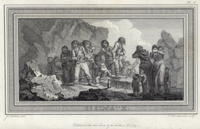 Eskymáci od Julius Caesar Ibbetson