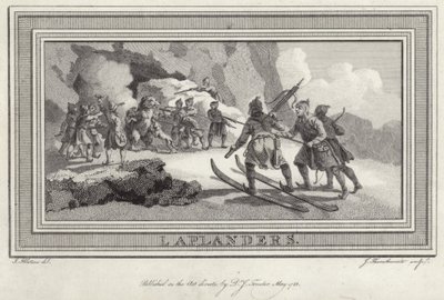 Laponci od Julius Caesar Ibbetson