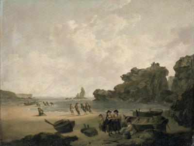 The Stack Rock od Julius Caesar Ibbetson