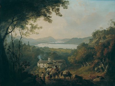 Windermere z Troutbecku od Julius Caesar Ibbetson