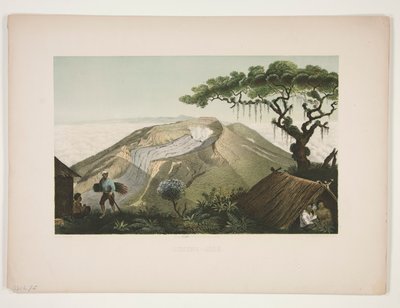 Hora - Bože? (Mount Gede) od Julius Friedrich Tempeltey