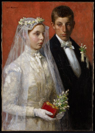 Svatba, 1893 od Julius Gari Melchers