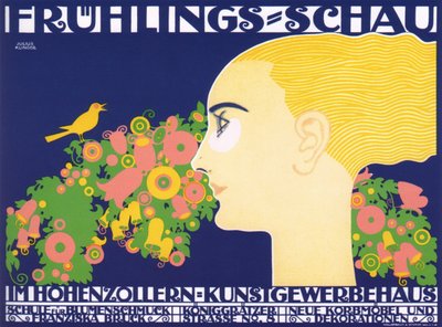 Jarní výstava, 1914 od Julius Klinger