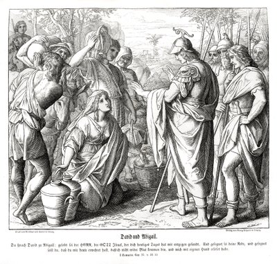David a Abigail od Julius Schnorr von Carolsfeld