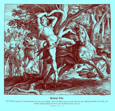 Smrt Absolona, 2. Samuelova od Julius Schnorr von Carolsfeld
