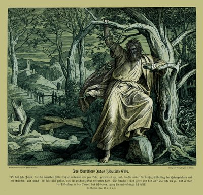 Smrt Jidáše Iškariotského, Matoušovo evangelium od Julius Schnorr von Carolsfeld
