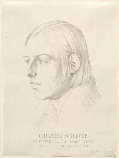 Johann Evangelista Scheffer von Leonhardshoff od Julius Schnorr von Carolsfeld