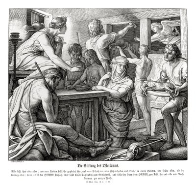 Pesach, Exodus od Julius Schnorr von Carolsfeld
