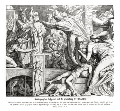 Pesach, Exodus od Julius Schnorr von Carolsfeld