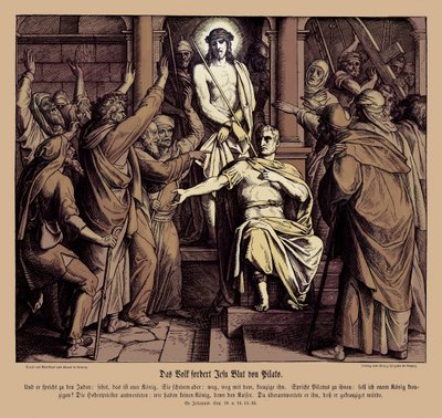 Pontský Pilát, Janovo evangelium od Julius Schnorr von Carolsfeld