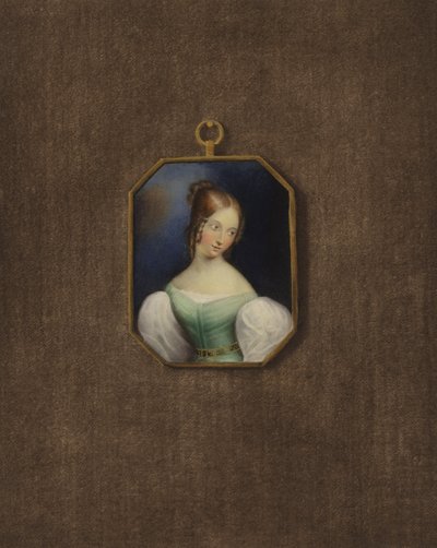 Portrét mladé dívky od Julius Schnorr von Carolsfeld
