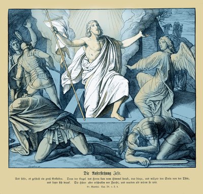 Ježíšovo zmrtvýchvstání, Matoušovo evangelium od Julius Schnorr von Carolsfeld