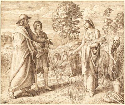 Ruth a Boas od Julius Schnorr von Carolsfeld