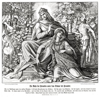 Píseň Šalomounova od Julius Schnorr von Carolsfeld