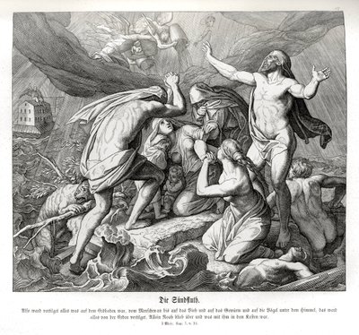 Potopa, Genesis od Julius Schnorr von Carolsfeld