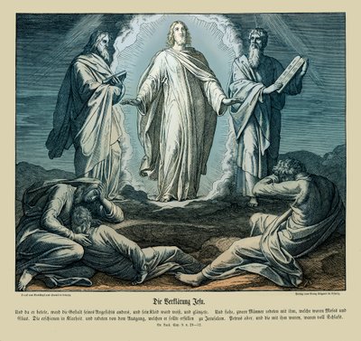 Proměnění Ježíše, Lukášovo evangelium od Julius Schnorr von Carolsfeld