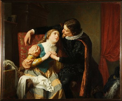 Egmont a Klärchen od Julius von Blaas