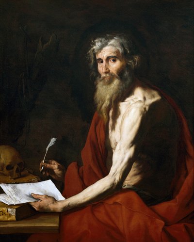 Svatý Jeroným od Jusepe de Ribera