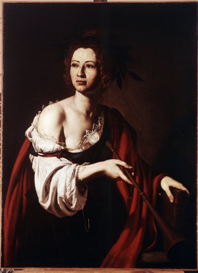 Alegorie dějin. Obraz od Jose de Ribera s názvem il Spagnoletto ""Španěl"" (1591-1652) od Jusepe de Ribera
