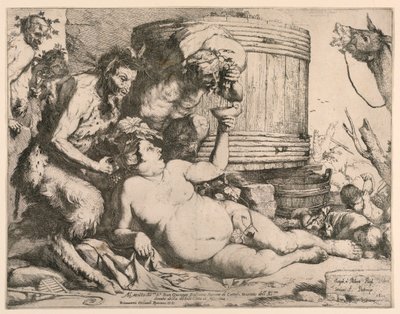 Opilý Silenus od Jusepe de Ribera