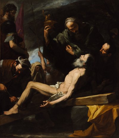 Umučení svatého Ondřeje od Jusepe de Ribera