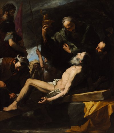 Umučení svatého Ondřeje od Jusepe de Ribera