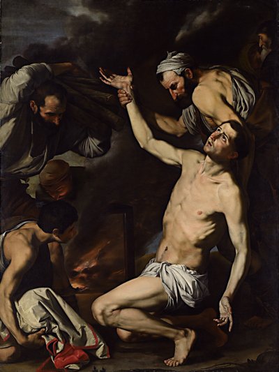 Umučení svatého Vavřince od Jusepe de Ribera