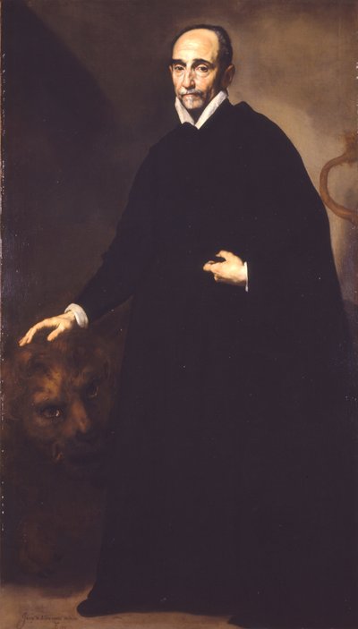 Portrét jezuitského misionáře od Jusepe de Ribera