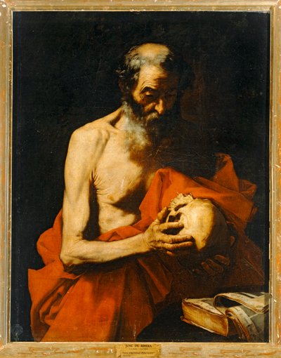 Svatý Jeroným (obraz) od Jusepe de Ribera