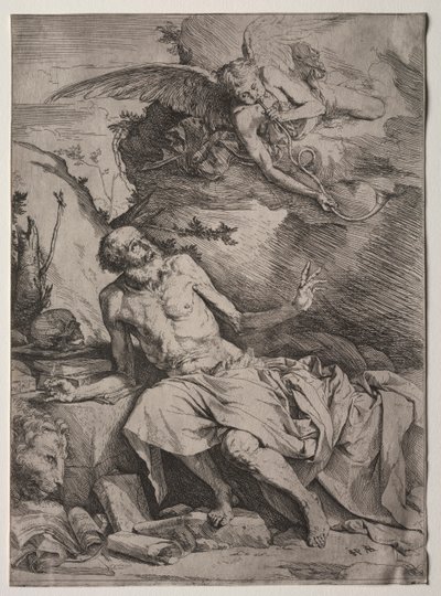 Svatý Jeroným od Jusepe de Ribera