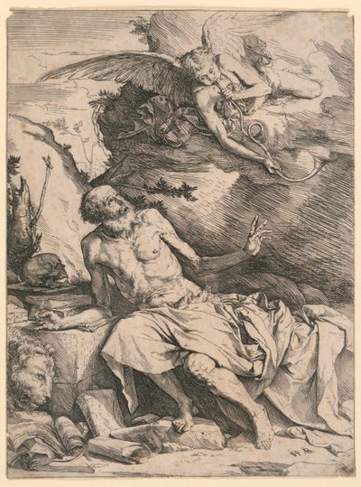 Svatý Jeroným od Jusepe de Ribera