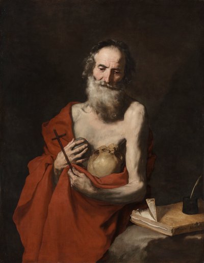 Svatý Jeroným od Jusepe de Ribera