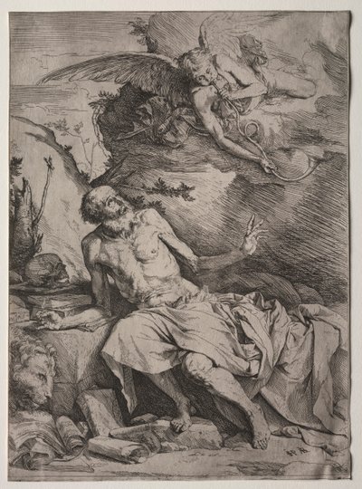Svatý Jeroným. od Jusepe de Ribera